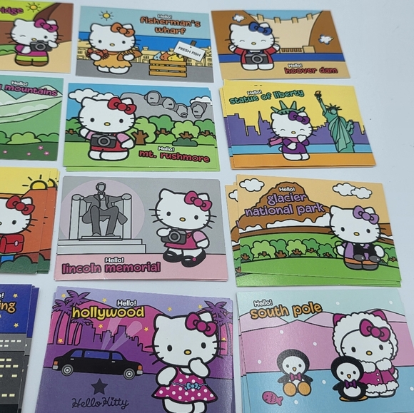 Sanrio Hello Kitty America The Beautiful Post Card Trading Cards - Picture 4 of 6
